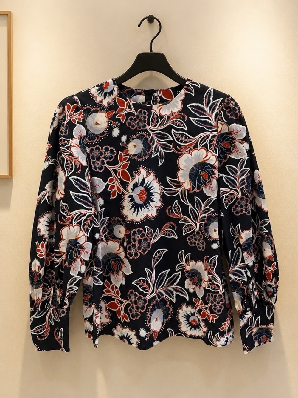 Who What Wear Vibrant Floral Blouse Size Small - Excellent Condition! - Picture 2 of 9